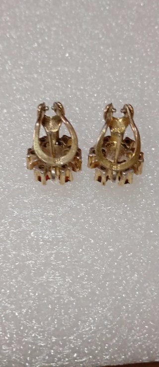 Collar y pendientes plata 925 y oro