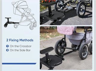 Patinete universal para cochecito de bebé