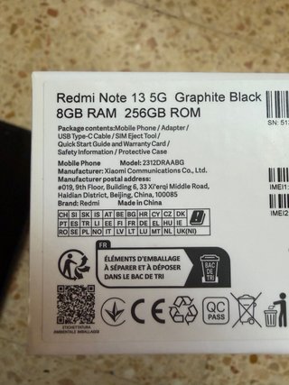 Xiaomi Redmi Note 13 5G
