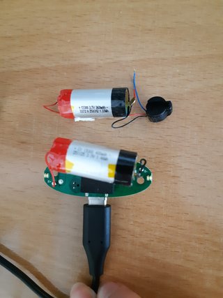 2 Batería Li-ion 3.7V