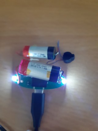 2 Batería Li-ion 3.7V