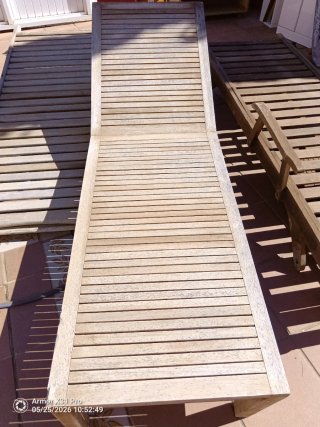Tumbona de madera