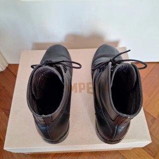 Botines Camper Negros Cordones