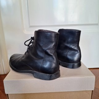 Botines Camper Negros Cordones