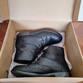 Botines Camper Negros Cordones