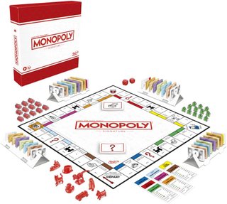 - Monopoly juego mesa familiar diseño premium