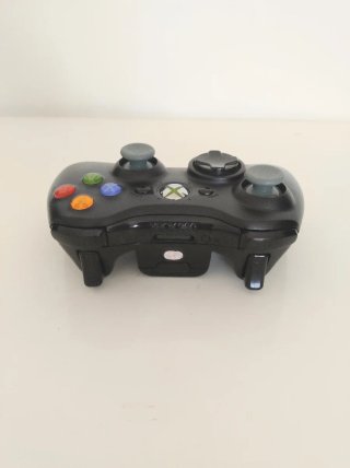 Controller Xbox 360 Nero Wireless Originale