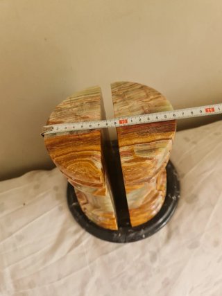 7Kg ART DÉCO Esculturas (c. 1930) Ónice Macizo