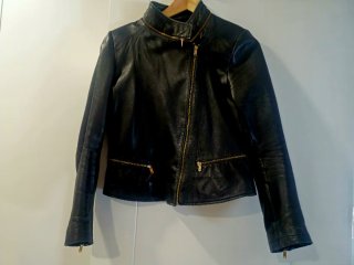 Chaqueta biker cuero
