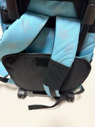 Mochila escolar Totto con estuche azul