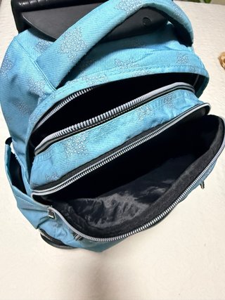 Mochila escolar Totto con estuche azul
