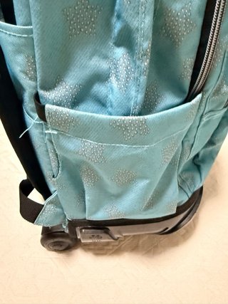 Mochila escolar Totto con estuche azul