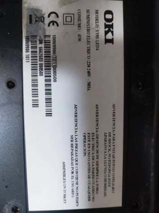 Tv hd oki con Mando a distancia Oki