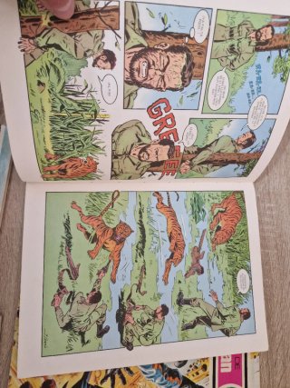 lote 5 antiguo comic las aventuras de Geyperman