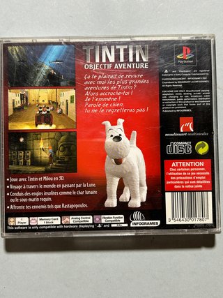 TINTIN PS1 Objectif Aventure
