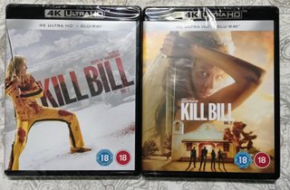 Kill Bill vol. 1 y 2 (4K-UHD y bluray)