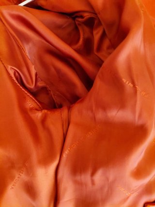 Chaqueta Piel Roja JAVIER SIMORRA Mujer