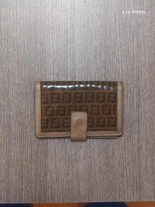 Portafoglio Fendi donna marrone