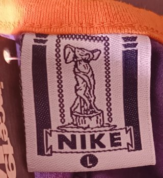 Top Nike Vintage Mujer Morado Naranja