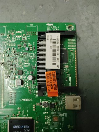 Placa Main 17MB82S Mediatek Repuesto TV