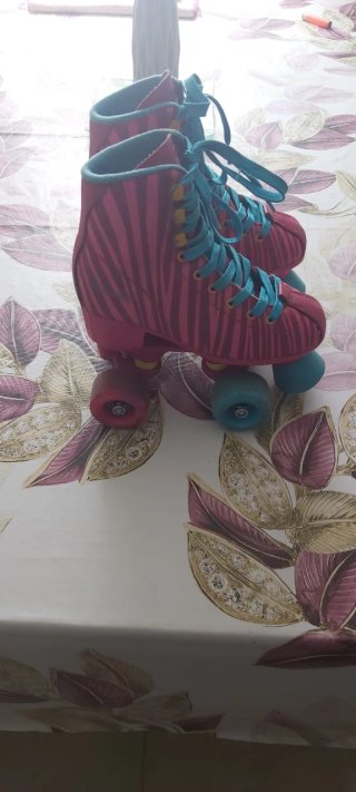 Patines infantiles Tijuana 4 Ruedas Rosas y Azules