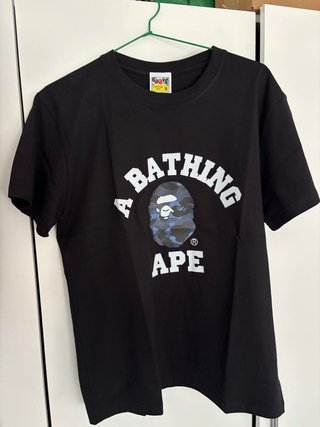 Camiseta BAPE Negra Talla M