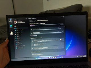 Portátil ASUS VIVOBOOK Negro/Gris