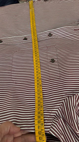 Camisa Emidio Tucci rayas roja y blanca