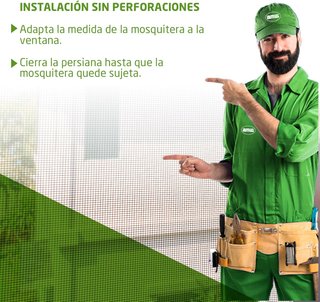 Amig mosquitera extensible aluminio ventana