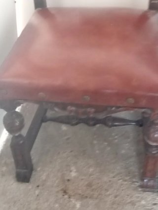 6 Sillas Renacentistas Talladas Recoger en domicil