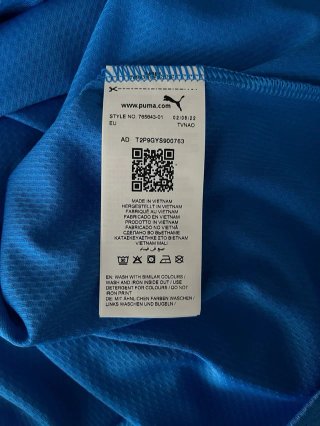 Camiseta Italia 2022 Puma Azul