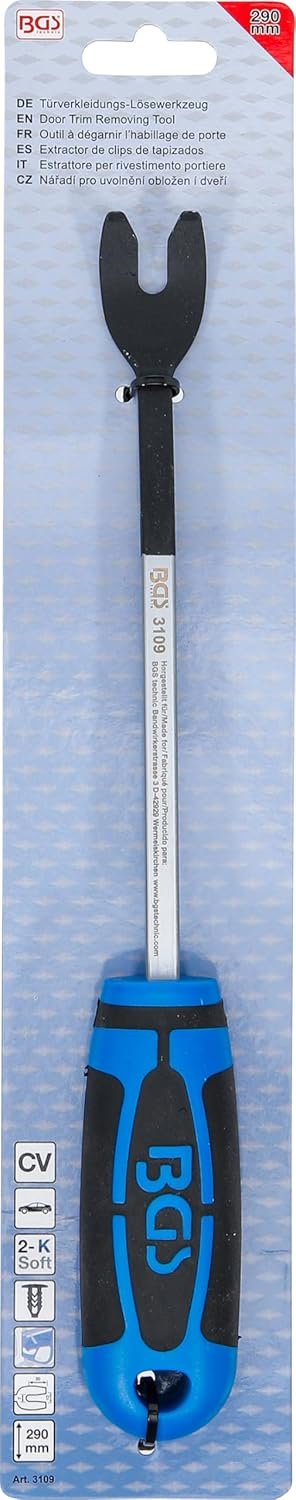 Extractor clips tapizados acero resistente
