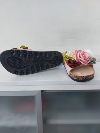 Chanclas Licean Mujer Adorno Floral Multicolor