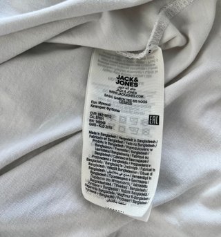 Camiseta JACK & JONES Blanca M