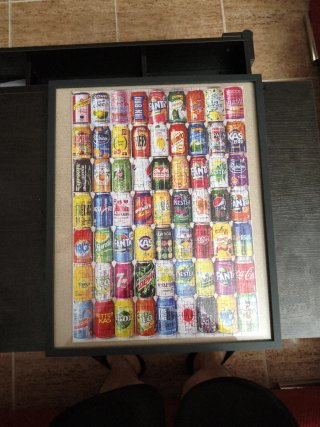 Puzzle Cuadro Bebidas Lata