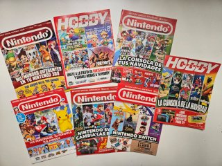 Lote Revistas Nintendo Wii, 3DS y Wii U