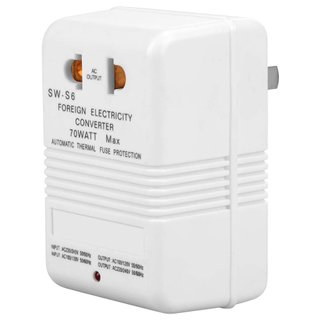Transformador convertidor voltaje portátil para