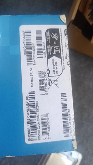 Intel Core i5-12400F 12th Gen