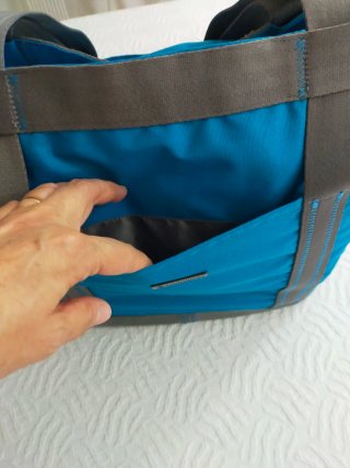 Bolso Tote Columbia Azul
