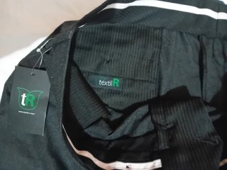 Pantalónd caballero veranonegro de vestir
