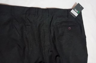 Pantalónd caballero veranonegro de vestir