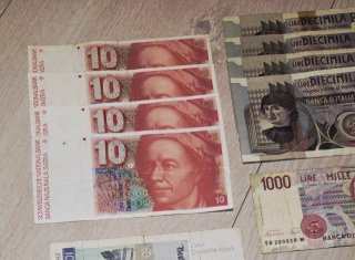Lote Billetes Antiguos