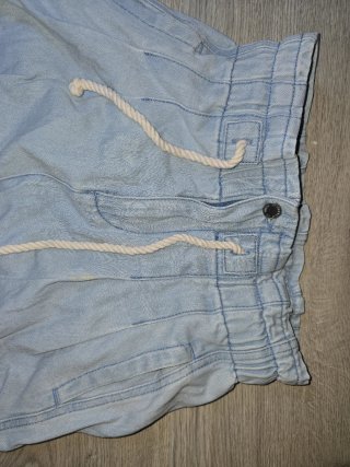 Pantalones vaqueros momy paper bag