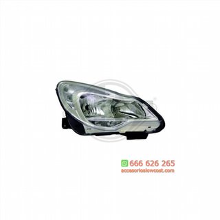 FARO DERECHO LUZ DIURNA CORSA D 11-14 CROMO