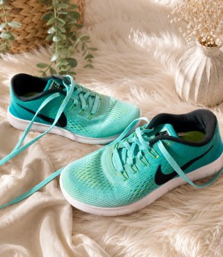 Zapatillas Nike Running Verdes y Turquesa