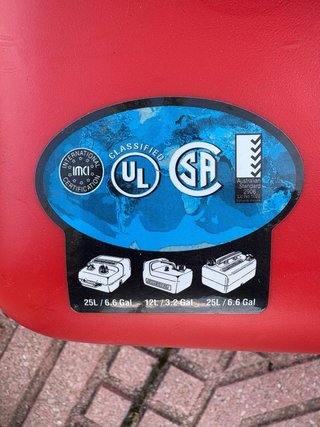 Depósito Gasolina Quicksilver 25L