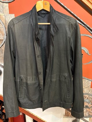 Giacca in vera pelle leggera fresca ,vintage