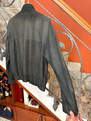 Giacca in vera pelle leggera fresca ,vintage