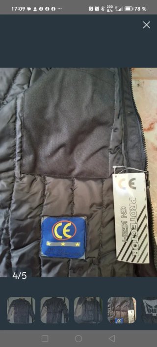 Chaqueta Moto Mujer Talla S Negra