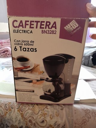 Cafetera eléctrica con filtro
